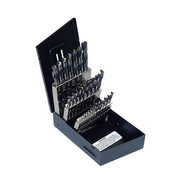 Norseman Drill & Tool Norseman SP29 Magnum Super Premium Set Jobber Length Black & Gold Drill Set 29pc 44150 - main