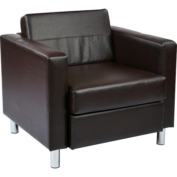 Ave 6 Collection: Pacific Arm Chair, 32 in W 30-1/2" L 29-1/2" H, Fixed Arms, Vinyl Seat PAC51-V34 - main