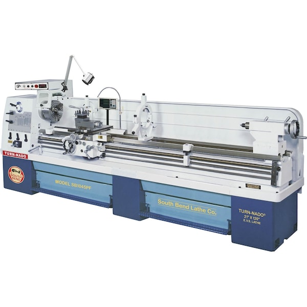 South Bend 21" x 120" Turn-Nado EVS Lathe with DRO SB1045PF - main