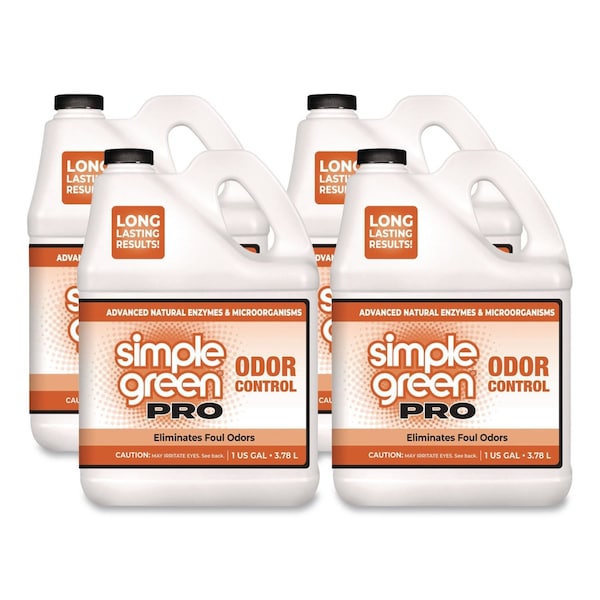 Simple Green Pro Odor Control, Lemongrass Eucalyptus, 1 gal Bottle, 4PK 710100404128 - main