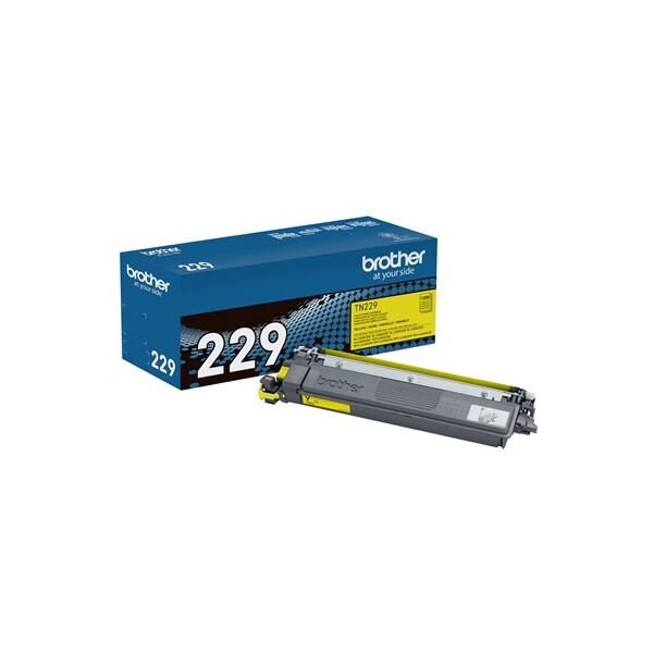 Brother Standard Yield Yellow Toner Cartridge 1,200 Yield TN229Y - main