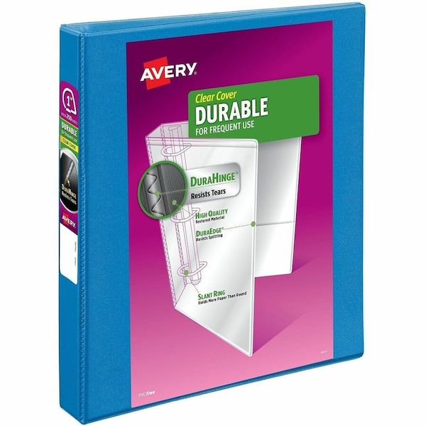 Avery Durable View 3 Ring Binder, 1" Slant Rin 17831 - main