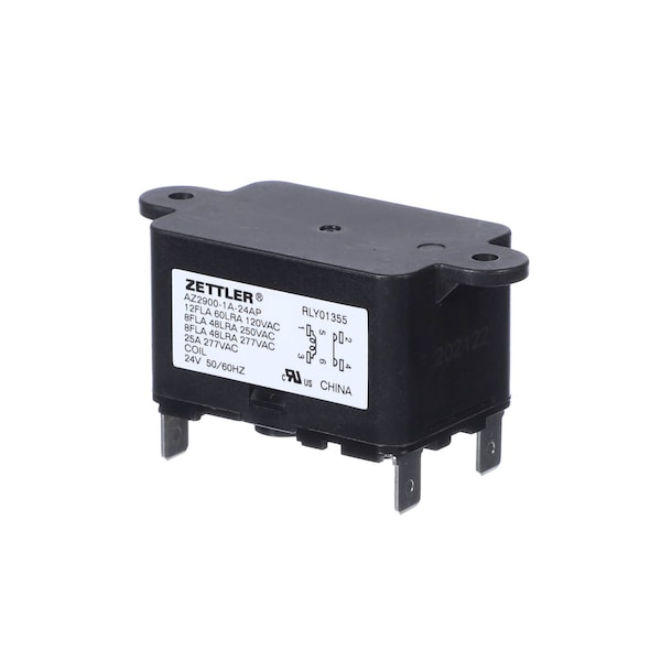 Trane RELAY; BLOWER MOTOR, 24V, SPST RLY01355 - main