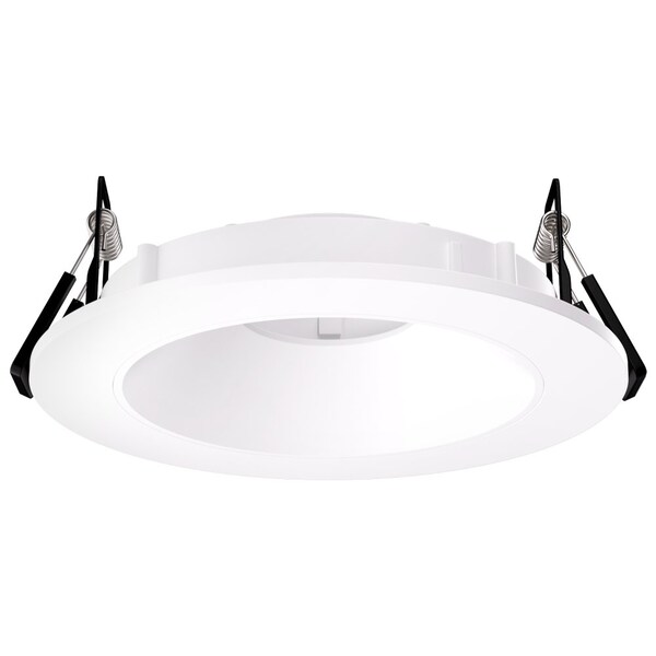 Elco Lighting Pex 4in Canless Round Shallow Reflector, White EKCL4116H - main