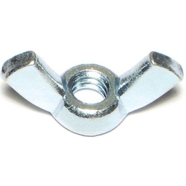 Midwest Fastener Wing Nut, 1/4"-20, Zinc Alloy, Zinc Plated 03804 - main