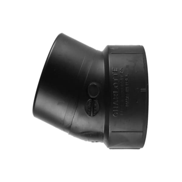 Charlotte Pipe And Foundry 1-1/2" 22-1/2Deg Strell ABS 00326 0600HA - main