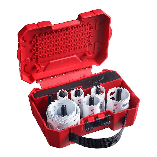 Milwaukee Tool 12 pc. HOLE DOZER w/CARBIDE TEETH Hole Saw Kit 49-22-3090 - main