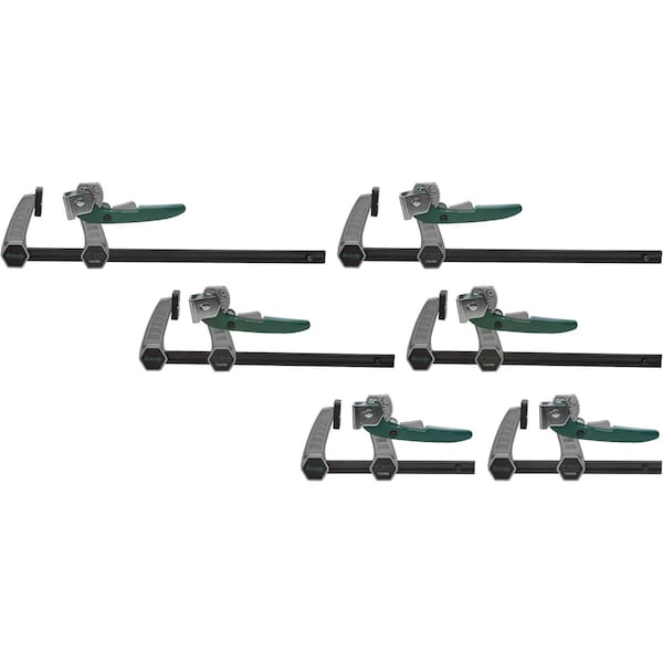 Grizzly Quick Gear Clamp Kit, 3" Throat, 6PK T33390 - main