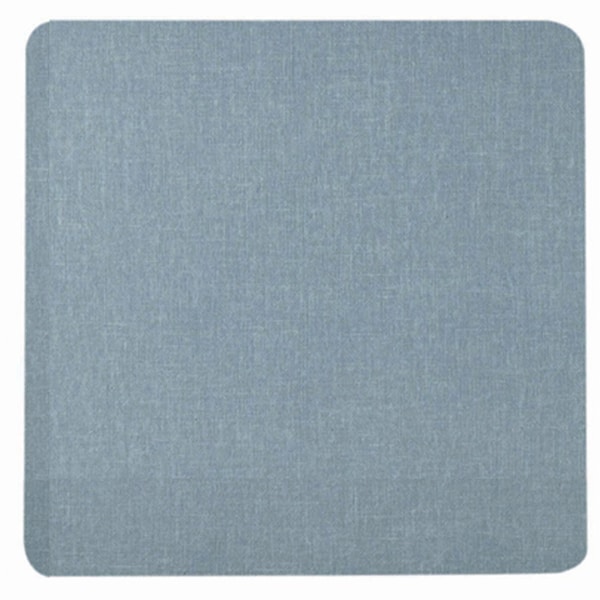 Aarco Fabric Covered Tackable Board Radius Model 48" x 48" Grey Mix RDF4848012 - main