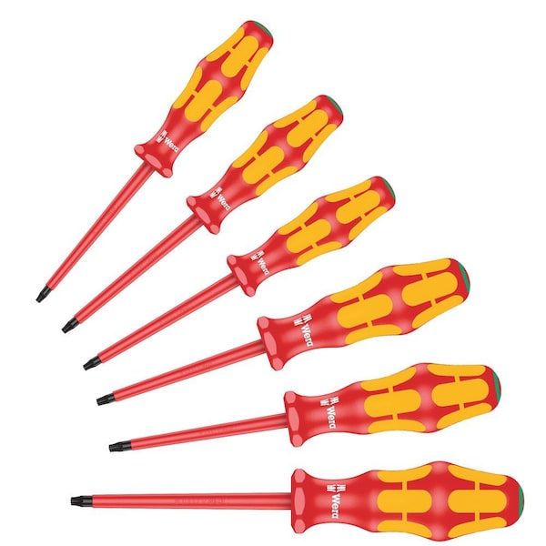 Wera 167 i/6 Screwdriver set Kraftform Plus Series 100, 6 pieces 5133356001 - main
