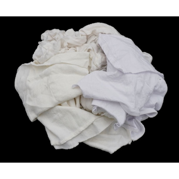 Absorbents Midwest New White Terry Bar Mop Towels, 16 x 19 40-3000-B - main