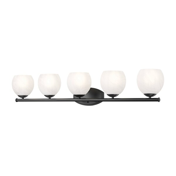 Z-Lite Colette Matte Black 5 Light Vanity 1963-5V-MB - main