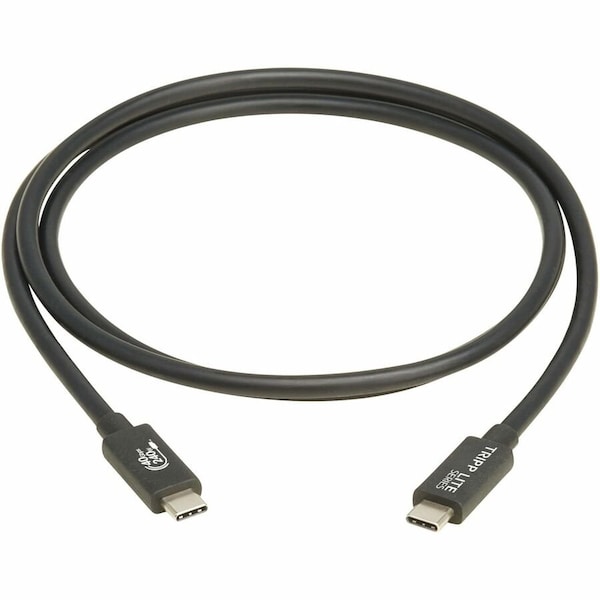 Eaton EATON Usb4 40gbps Cable (m/m), Usb-c, 8k 60 Hz, 240w Pd Charg U521-1P2M-BK - main