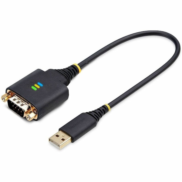 Startech.Com 1FT (30CM) USB TO SERIAL ADAPTER CABLE, COM RETENTION, INTERCHANGEABLE SCREWS/NU 1P1FFC-USB-SERIAL - main