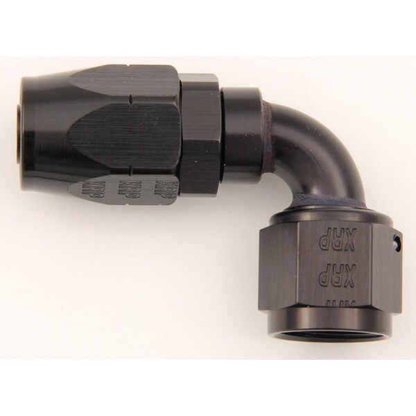 Hands On No.6 AN 90 deg Double Swivel Hose End - Black HA3616617 - main
