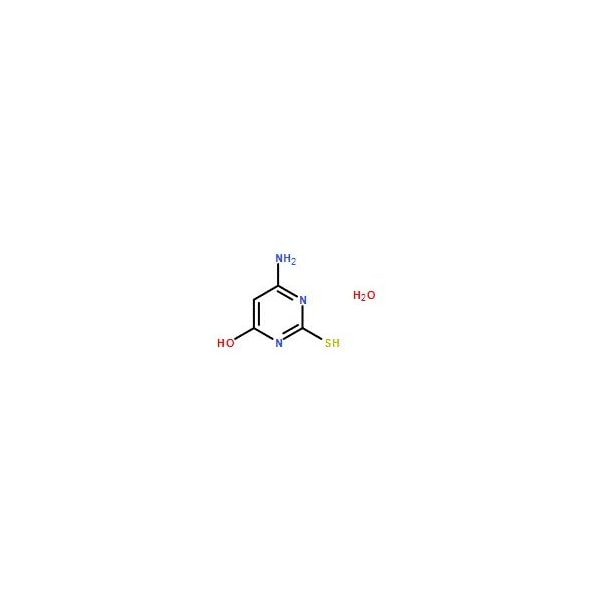 Ak Scientific 4-Amino-6-hydroxy-2-mercaptopyrimidine monohydrate (5g), CAS 1004-40-6 3276AH-5g - main
