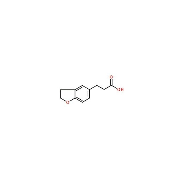 Ak Scientific 2, 3-Dihydrobenzofuran-5-propanoic acid (1g), CAS 215057-28-6 Q452-1g - main