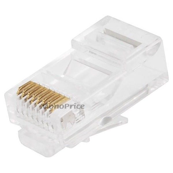 Monoprice RJ-45 PLUGS - 100 PK SOLID CABLE 7245 - main