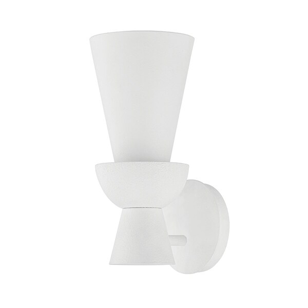 Troy Lighting Florence 1 Light Wall Sconce 5.5 In. Gesso White B7901-GSW - main