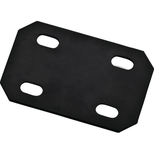 National Mfg Co MENDING PLATE BLK 4.7X3 in. N351-462 - main