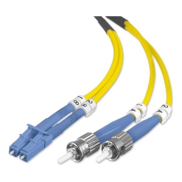Belkin Network Cable - Lc Single Mode (M) - St Single Mode (M) - 2 M - Fiber F2F802L0-02M - main