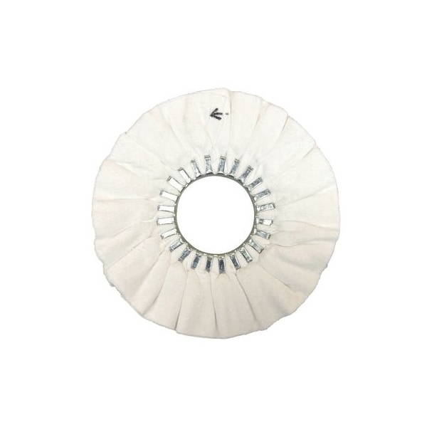Renegade Products Usa Airway Buffing Wheels, 9 Inch, White Flannel, No Center Plate FAW9X3N2-16PDF - main