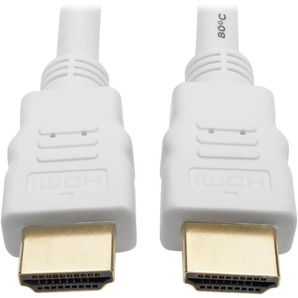 Tripp Lite High Speed HDMI 4K Cable Ultra HD Digital Video M/M White 10ft P568-010-WH - main