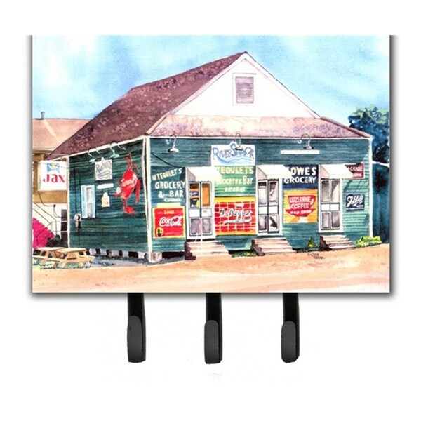 Carolines Treasures Rivershack Leash and Key Holder 8704TH68 - main