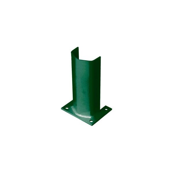 Bluff Mfg 1/2" Thick 12" H Steel Post Protector Green 1/2PO12CG - main