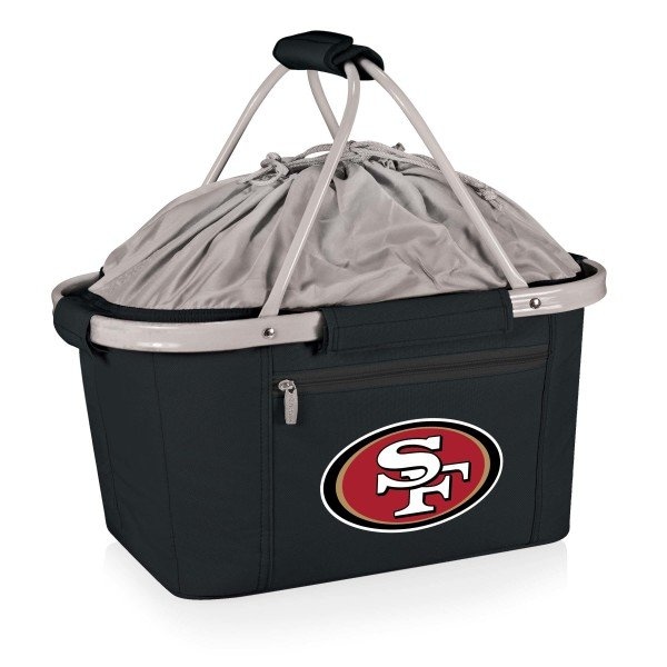 Picnic Time Family Of Brands NFL San Francisco 49ers - Metro Basket Collapsible Cooler Tote 645-00-175-274-2 - main
