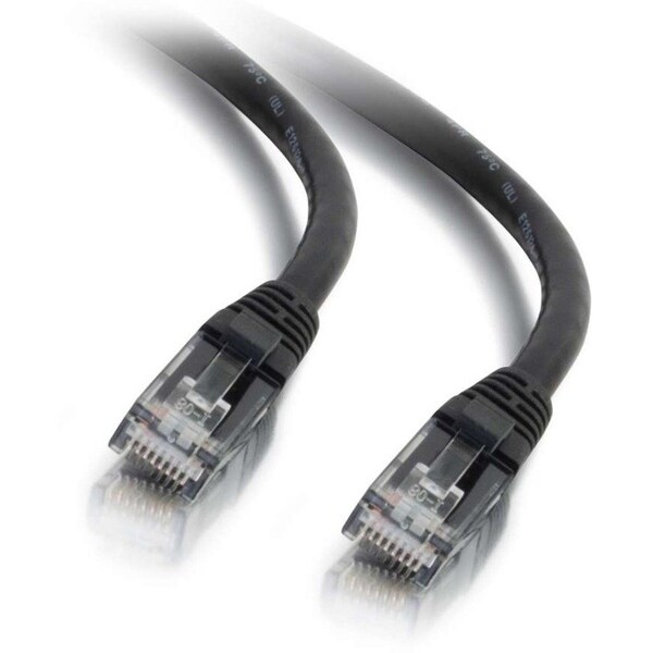 C2G 125FT CAT6 SNAGLESS UNSHIELDED UTP NETWORK PATCH CABLE - BLACK 27158 - main