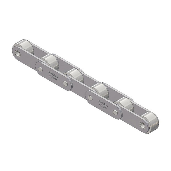 Senqcia Inspire Series SBR Conveyor Series Double Pitch Riv Lg, 10 ft OAL, 3 P, 1.75 Dia x 1 W C2122RB - main