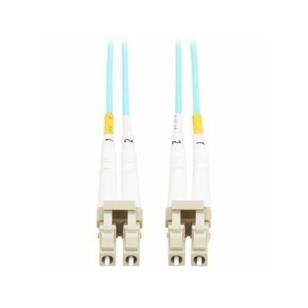 Eaton Tripp Lite Series 10Gb Duplex Multimode 50/125 OM3 OFNP Fiber Patch Cable LC/LC - Aqua, 2 m N820-02M-TAA - main