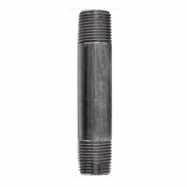 Ace Trading - Nipple 3/8 in. MIP each X 3/8 in. D MIP Black Steel 4 in. L Nipple 308UP38X4 - main
