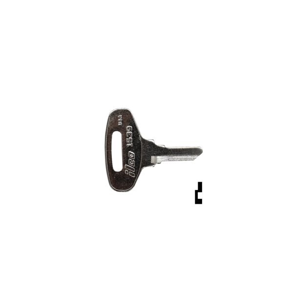 Ilco Unican Kubota B Tractor Key Blanks, 10PK 1539 - main