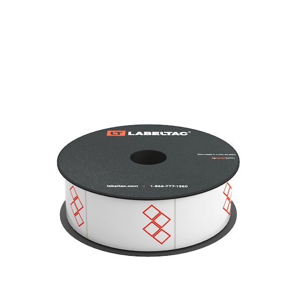 Labeltac GHS Die-Cut Labels, 4 and Pro Model 1.5in x 2.25in, 250 labels, 4 Diamond LT12GHS4-V2 - main