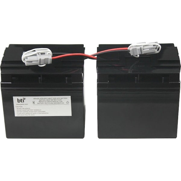 Battery Technology BTI Replacement Battery RBC55 for APC - UPS Battery - Lead Acid - SUA5000RMT5U RBC55-SLA55-BTI - main