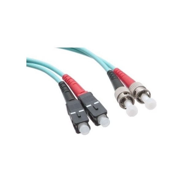 Axiom Sc/St 10G Multimode Duplex Om3 50/125 Fiber Optic Cable 1M SCST10GA-1M-AX - main