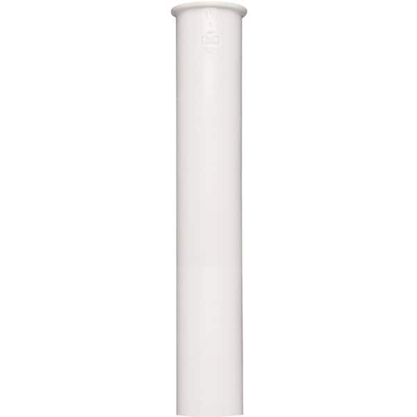 Plumb Pak Sink Tailpiece, 1-1/2 in, 12 in L, PVC, White PP20906 - main