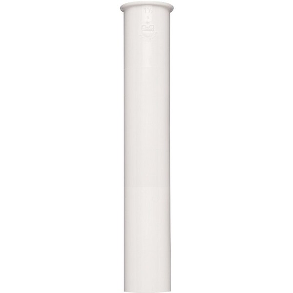 Plumb Pak PP905W Sink Tailpiece, 1-1/2 In, 6 In L, Slip-Joint, PVC