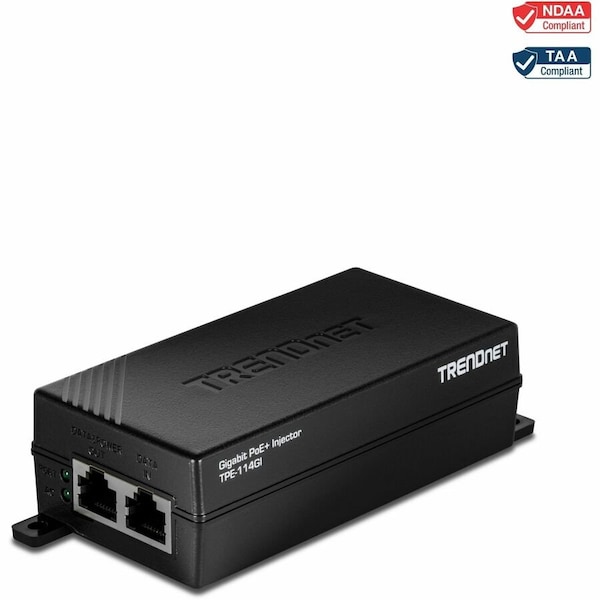 Trendnet GIGABIT POE+ INJECTOR TPE-114GI - main