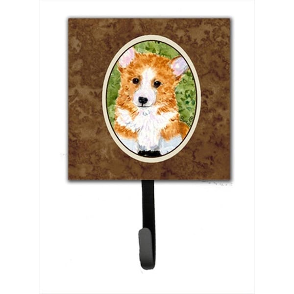 Carolines Treasures 4.25 x 6 in. Corgi Leash Or Key Hook SS8710SH4 - main