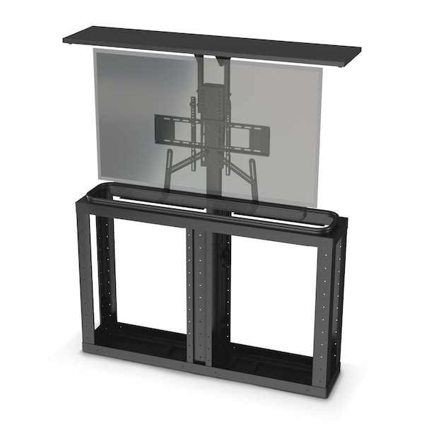 Storm Shell TV and Soundbar Lift Cabinet Kit, Single Motor, 124lb Capacity A-55-LM70 - main