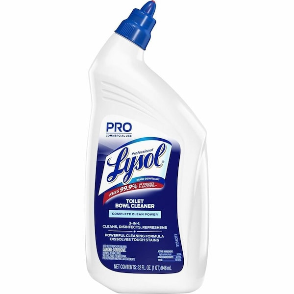 Lysol Power Toilet Bowl Cleaner, No Color RAC74278 - main