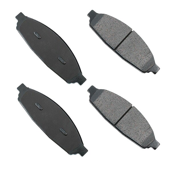 Akebono 03-05 Lincoln-Aviator-Fr Proact Disk Pad, Act953 ACT953 - main