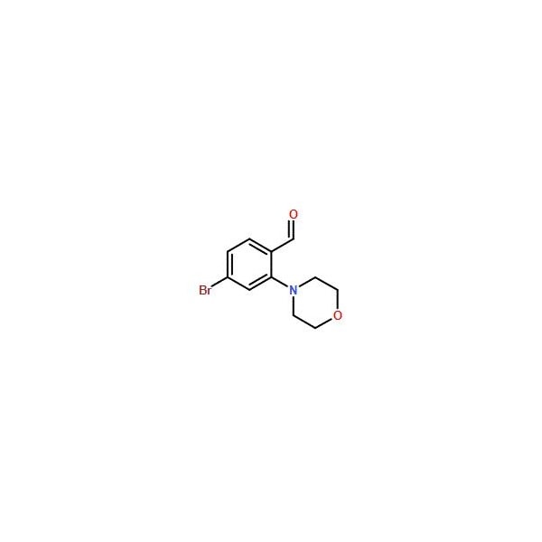 Ak Scientific 4-Bromo-2-(N-morpholino)benzaldehyde (1g), CAS 736990-80-0 W8174-1g - main