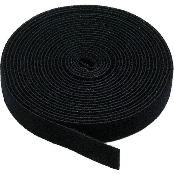 Monoprice Reclosable Fastener, 5 yds, 3/4" W, Black 5828 - main
