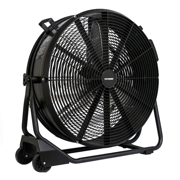 Xpower CirculatingFan, 24inDia, Black, Mobile FD-630D - main