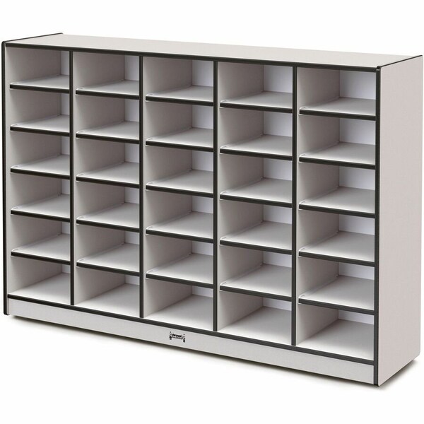 Jonti-Craft Rainbow Accents 30 Tub Mobile Storage, without Tubs, Black 4030JCWW180 - main