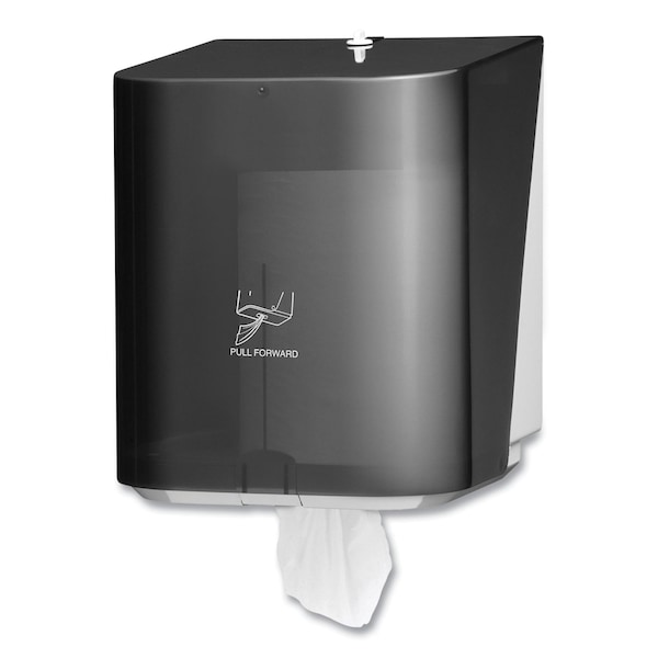 Kimberly-Clark Professional In-Sight Sr. Center-Pull Dispenser, 10.65w x 10d x 12.5h, Smoke/Gray 09335 - main